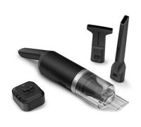 KitchenAid Go Aspirador de Cocina Inalámbrico con Batería, Accesorio Ranuras, Adaptador 2 en 1 Reversible, Depósito 130ml, 20 Min, Negro Mate