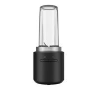 KitchenAid Go Batidora Portátil Inalámbrica, 473ml, Cuchillas Asimétricas de Acero Inoxidable, Tapa de Viaje, 20 Min de Autonomía, Batería No Incluida, Negro Mate