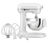 KitchenAid HEAVY DUTY - BATIDORA AMASADORA CON BOL ELEVABLE DE 5,2L - BLANCO 5KSM55SXXEWH