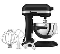 KitchenAid HEAVY DUTY - BATIDORA AMASADORA CON BOL ELEVABLE DE 5,2L - NEGRO MATE 5KSM55SXXEBM