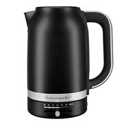 KitchenAid Hervidor 1,7L Temperatura Variable Negro mate | Té verde, negro o infusiones en su punto; capacidad familiar, filtro antical extraíble y acabado de acero duradero