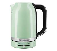 KitchenAid Hervidor de Agua Eléctrico con Control de Temperatura | Calentador Eléctrico de 1,7L | Jarra con Filtro Antical Extraíble | 2400W | Acero Inoxydable (Pistacho)