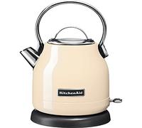 KitchenAid 5KEK1222 HERVIDOR DE Agua DE 1,25 L, 2200 W, 2 litros, 44 Decibeles, Aluminio, Crema