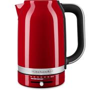 KitchenAid Hervidor de Agua Eléctrico con Control de Temperatura | Calentador Eléctrico de 1,7L | Jarra con Filtro Antical Extraíble | 2400W | Acero Inoxydable (Rojo Imperial)