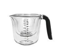 KitchenAid KQG298OSOBE Juego de Jarra medidora de 3 Piezas, Plastic, Negro