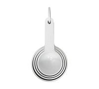 KitchenAid Juego de 4 tazas medidoras universales, color blanco
