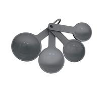 KitchenAid Juego de 4 Vasos Medidores - Gris Carbón