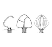 KitchenAid JUEGO DE ACCESORIOS DE ACERO INOXIDABLE PARA BATIDORAS AMASADORAS 5KSM5TH3PSS