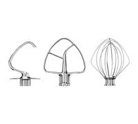 KitchenAid JUEGO DE ACCESORIOS DE ACERO INOXIDABLE PARA BATIDORAS AMASADORAS 5KSM5TH3PSS