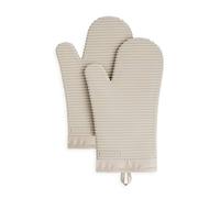 KitchenAid Juego de Guantes de Horno de Silicona Suave Acanalada, 7 x 13 Pulgadas, batido