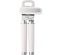 KitchenAid Clásico Abrelatas multifunción, Plástico y Acero Inoxidable, Blanco