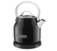 KitchenAid KEK1222OB - Tetera eléctrica (1,25 L, 1500 W, Negro, Aluminio, Acero inoxidable)