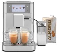 KitchenAid KES8558SX - Máquina de café espresso totalmente automática KF8 con accesorio de leche y opciones de leche a base de plantas, acero inoxidable
