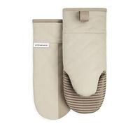 KitchenAid Kitchen Aid Beacon - Juego de Guantes de Horno, 5.75 x 13 Pulgadas, batido/Beige