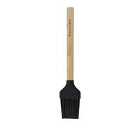 KitchenAid KQG641OHOBE, Pastry Brush with Heat Resistant and Flexible Silicone Head, Black