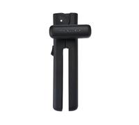 KitchenAid Locking Tin Opener, Matte Black Heavy Duty Manual Can Opener with Stainless Steel Blade, Tin Opener with Locking Mechanism, Kitchen Tool with Ergonomic Handle, 18cm