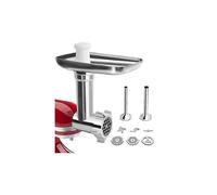 Kitchenaid Meat Grinder accessories, KitchenAid Meat Grinder for Food Processor, with 3 Grinding Plates and 2 Stuffing Tubes for Kitchenaid Artisan Me