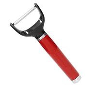KitchenAid Pelador Y de Acero Inoxidable con Funda para las Cuchillas, Rojo