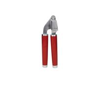 KitchenAid Prensador de Ajo de Acero Inoxidable Apto para el Lavavajillas, Rojo
