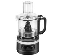 KitchenAid Procesador de alimentos 1.7 L - Robot de cocina - Picar, triturar y cortar - Picadora con 2 velocidades y Pulse - Cuchillas inox y cuchilla de masa - Libre de BPA - 250 W - Negro
