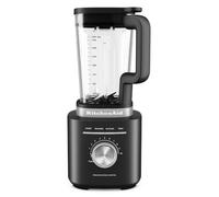 KitchenAid Pure Power Blender 5KSB2071, negro mate | Tarro de vidrio de 1,85 L, motor de 1200 W, 10 velocidades, cuchillas asimétricas para triturar hielo