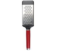 KitchenAid Rallador de Queso Medio de Doble Dirección de Acero Inoxidable, Rojo