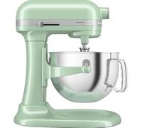 KitchenAid Robot de Cocina - Artisan - Batidora amasadora multifunción con bol elevable de Acero Inoxidable 5,6 L - Batidora de repostería con 4 accesorios - Pistachio