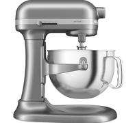 KitchenAid Robot de Cocina | Artisan | Robot de cocina multifunción con bol elevable | Con 5 accesorios | 5,6L | Plata moldeado