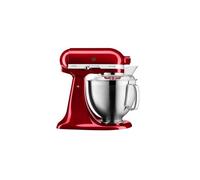 KitchenAid Robot de cocina Artisan - Procesador de alimentos basculante - Máquina amasadora con 2 cuencos y 3 accesorios de acero inoxidable - 4,8 L - Rojo manzana