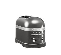 Tostador - KitchenAid Artisan 5KMT2204E 1250 W Dos Rebanadas Dos Ranuras Función Descongelación Plata Medallón