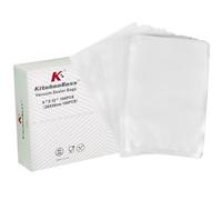 KitchenBoss Bolsas Envasar al Vacio Alimentos: Bolsa Gofrada Envasado al Vacio 100 Bolsas 20 x 30cm, Bolsas de Vacio Comida