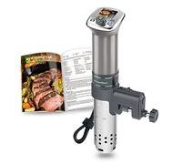 KitchenBoss Sous Vide Roner Cocina a baja temperatura 1100 W, IPX7 impermeable, de acero inoxidable