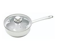 KitchenCraft 4 Egg Poacher Pan in Gift Box, Non Stick and Induction Safe, Stainless Steel, 20.5 cm