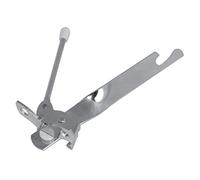 KitchenCraft Abrelatas mariposa, acero inoxidable, seguridad y comodidad, 17,5 x 3,5 x 2 cm, plata