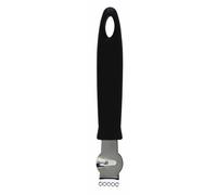 KitchenCraft Rallador de Limones de Acero Inoxidable con Mango de Nylon, 17 cm (6.5")