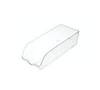 KitchenCraft Almacenamiento Nevera, Organizador Nevera para Bebidas, Almacenamiento Latas Nevera, 34.5 x 14 x 9.5 cm (13.5" x 5.5" x 3.5") - Transparente