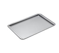 KitchenCraft Bandeja de horno extragrande con revestimiento antiadherente, 43 x 28 cm, plateada