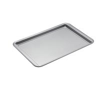 KitchenCraft Bandeja de horno extragrande con revestimiento antiadherente, 43 x 28 cm, plateada