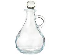 KitchenCraft Botella para Vinagre / Aceite de Oliva, Vidrio, 300 ml, Blanco