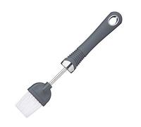 KitchenCraft Brocha profesional de nylon para pastelería con mango de agarre suave, 21 cm (8,5"), negra
