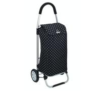 Kitchencraft carro de la compra, carro plegable, estampado lunares, 45