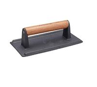 KitchenCraft Cast Iron Bacon Press / Steak Weight, 21 x 11 cm (8.5" x 4.5")