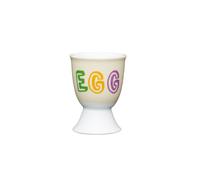 Kitchencraft children's dippy egg huevera, porcelana, blanco, 7x4x6 cm