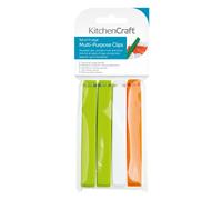 Kitchencraft clips para bolsas grandes, 4 piezas