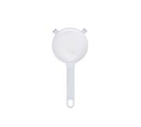 KitchenCraft Colador de plástico redondo de malla de nylon extrapequeño, 7 cm (3"), blanco