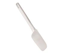 KitchenCraft Cuchara espátula de goma flexible, blanca, 24,5 cm