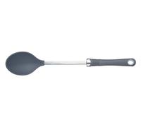 KitchenCraft Cuchara profesional de nylon para cocinar y servir con mango de agarre suave, 35,5 cm (14")