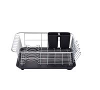 KitchenCraft Escurreplatos con bandeja recogegotas, 42 x 30,5 x 15,5 cm (16,5" x 12" x 6")