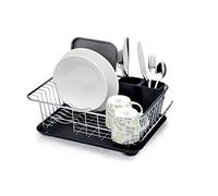 KitchenCraft Escurreplatos con bandeja recogegotas, 42 x 30,5 x 15,5 cm (16,5" x 12" x 6")