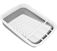KitchenCraft Escurreplatos plegable de plástic, 37,5 x 29,5 cm (15" x 11,5")